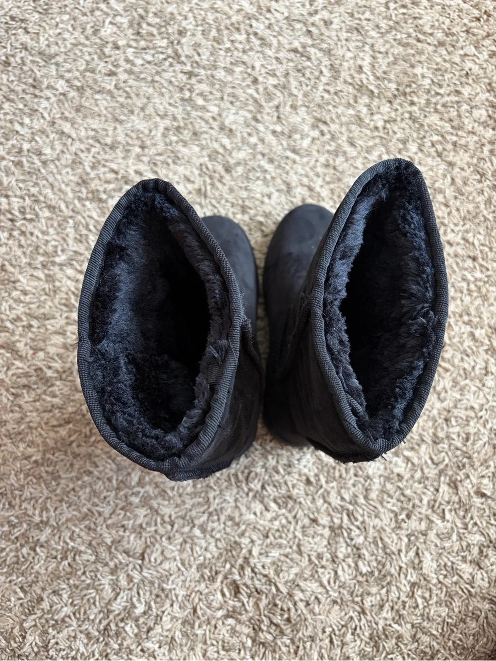 kids black boots